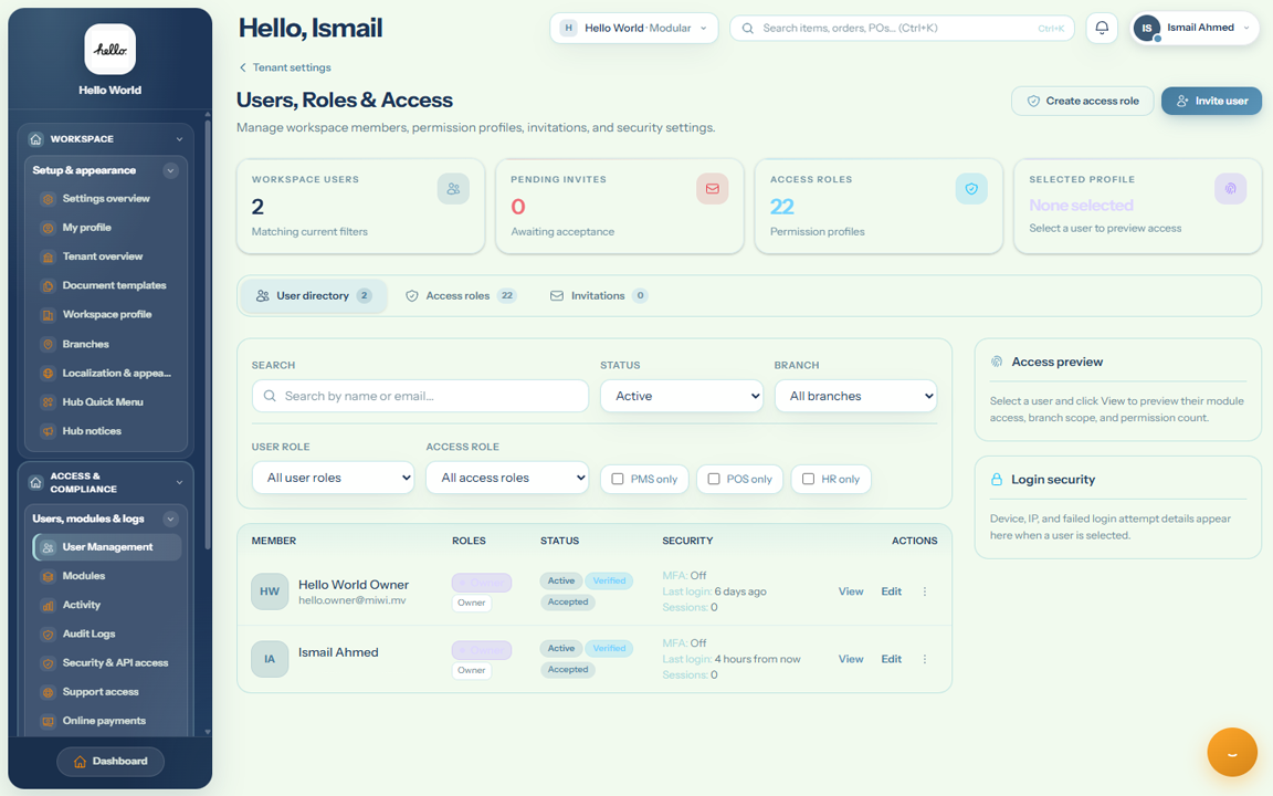 Product screenshot