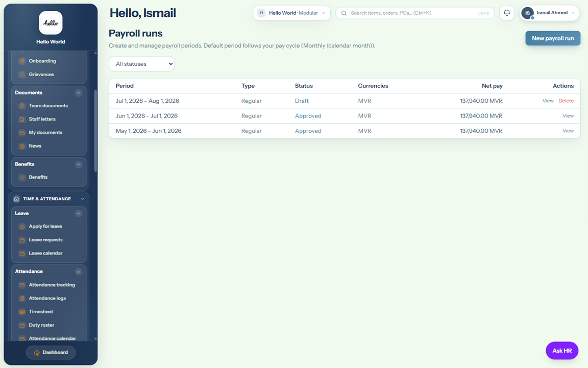 Product screenshot